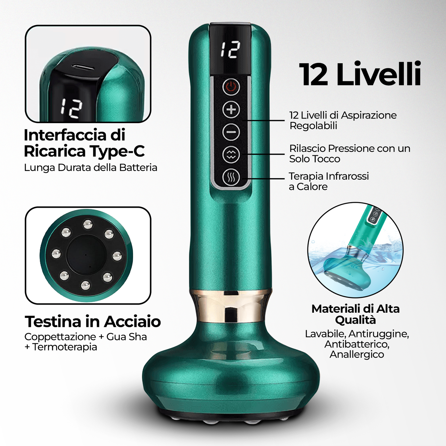 Massaggiatore cellurette pro
